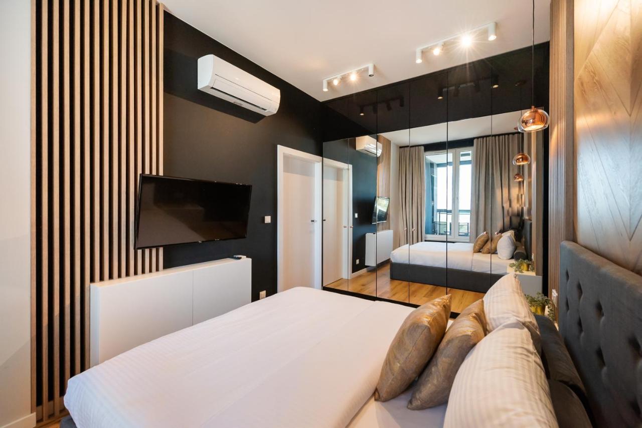 Praga 23Rd Floor High-Class Apartment Warsawa Bagian luar foto