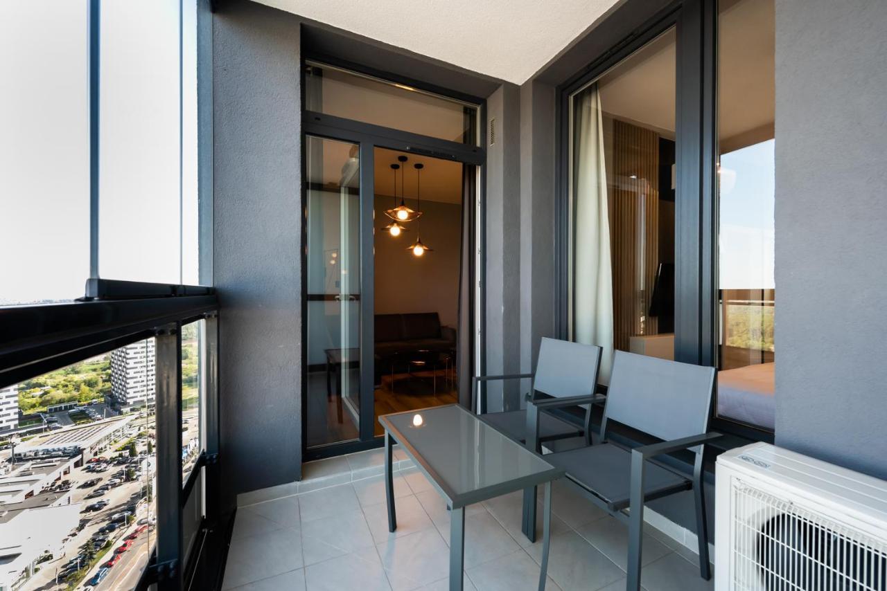 Praga 23Rd Floor High-Class Apartment Warsawa Bagian luar foto