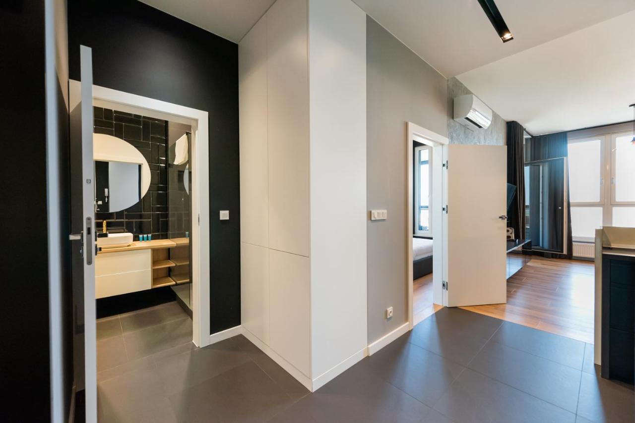 Praga 23Rd Floor High-Class Apartment Warsawa Bagian luar foto