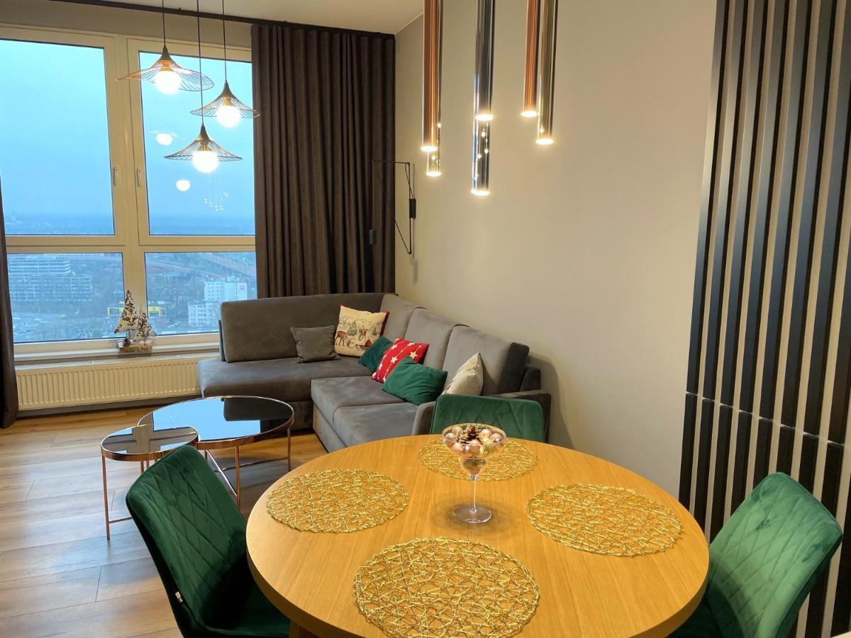 Praga 23Rd Floor High-Class Apartment Warsawa Bagian luar foto
