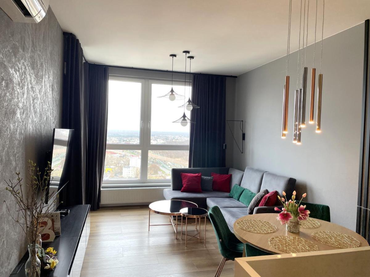 Praga 23Rd Floor High-Class Apartment Warsawa Bagian luar foto